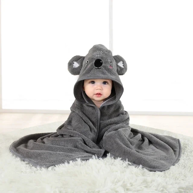 Hooded Baby Bath Towel