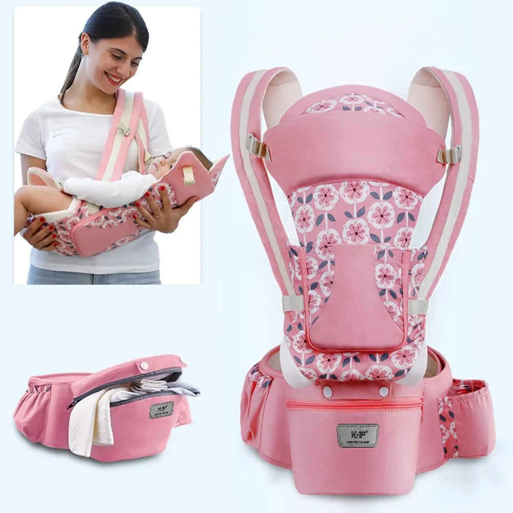 Ergonomic Baby Carrier with Hipseat