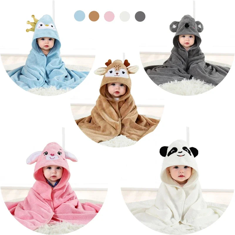 Hooded Baby Bath Towel