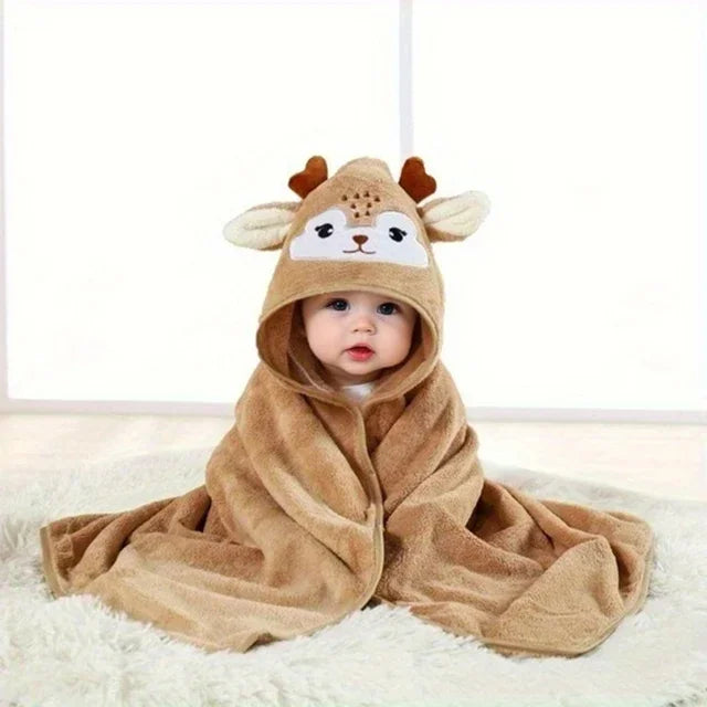 Hooded Baby Bath Towel
