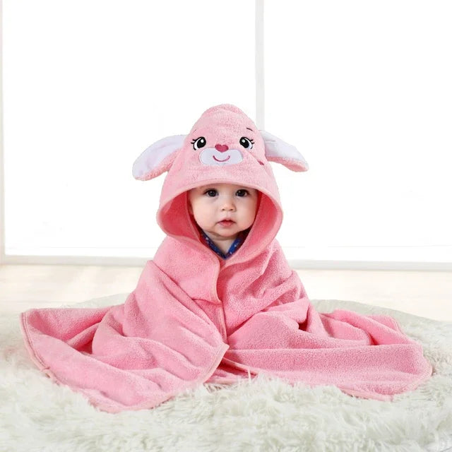 Hooded Baby Bath Towel