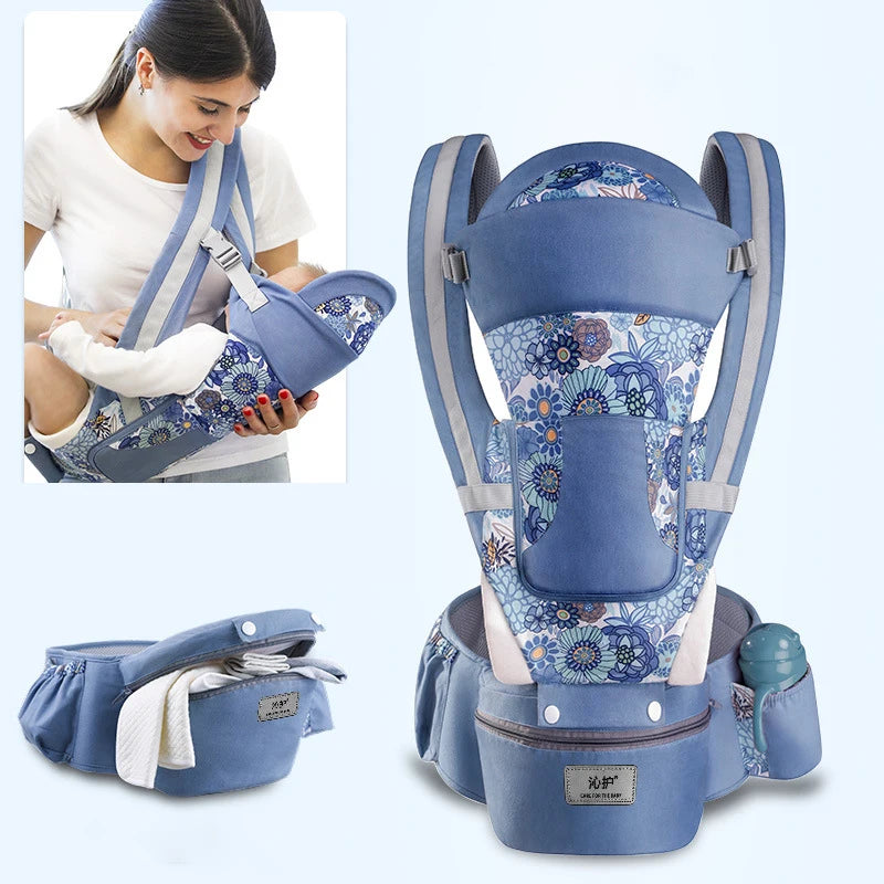 Ergonomic Baby Carrier with Hipseat