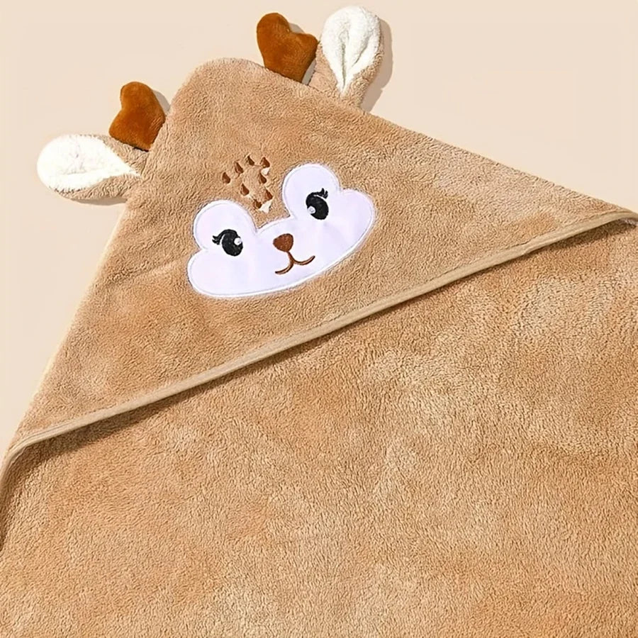 Hooded Baby Bath Towel