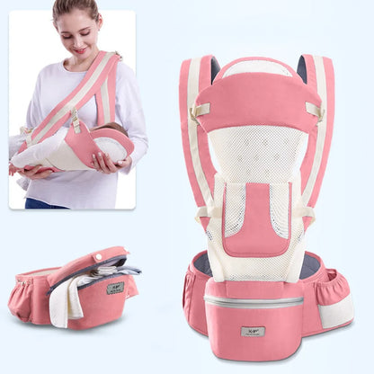 Ergonomic Baby Carrier with Hipseat
