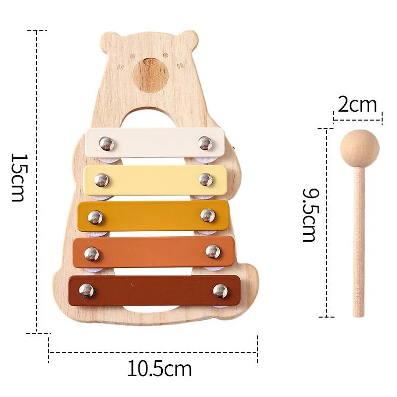 Wooden Montessori Musical Instruments Set