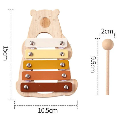 Wooden Montessori Musical Instruments Set