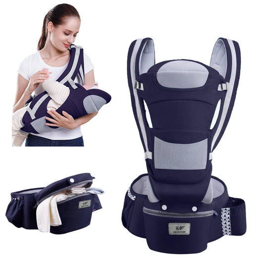 Ergonomic Baby Carrier with Hipseat