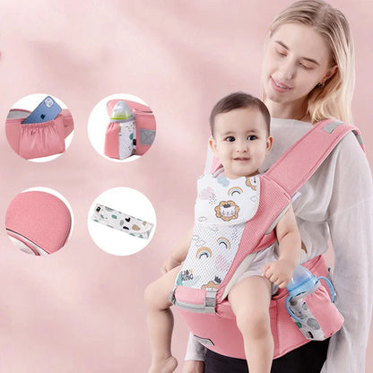 Ergonomic Baby Carrier with Hipseat