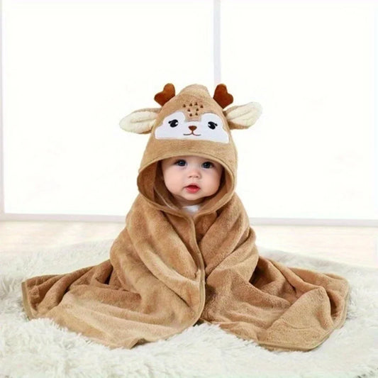 Hooded Baby Bath Towel